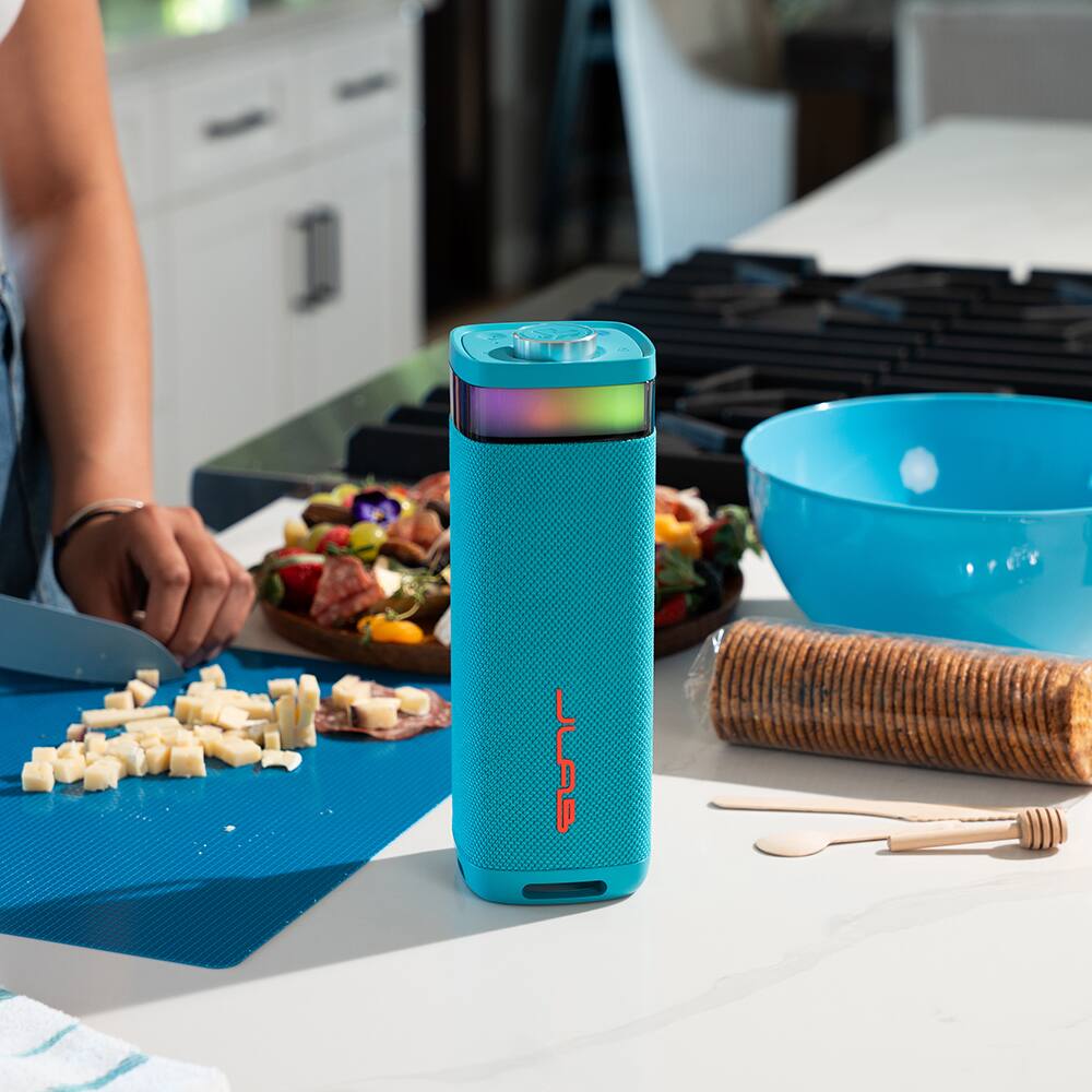 Alt View 4. JLab - JBuds Party Speaker - Cyan.