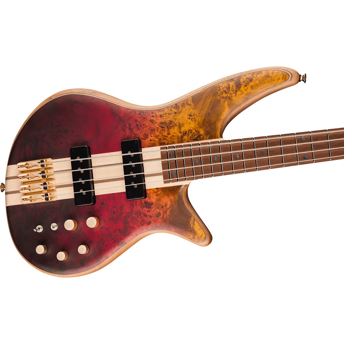 Alt View 1. Jackson - Jackson Pro Series Spectra Bass SBP IV Bass Guitar, Firestorm Fade.
