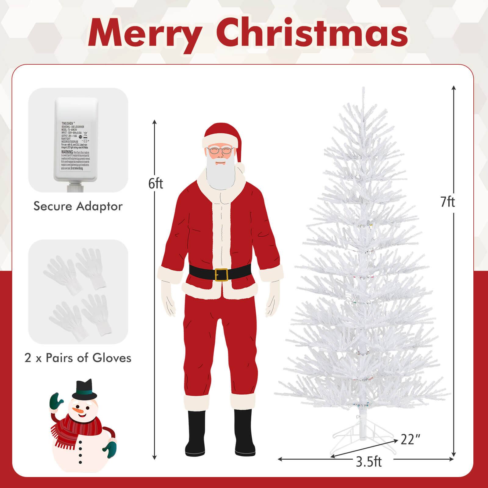 Merry Christmas

- Secure Adaptor
- 6ft
- 7ft
- 2 x Pairs of Gloves
- 3.5ft
- 22"