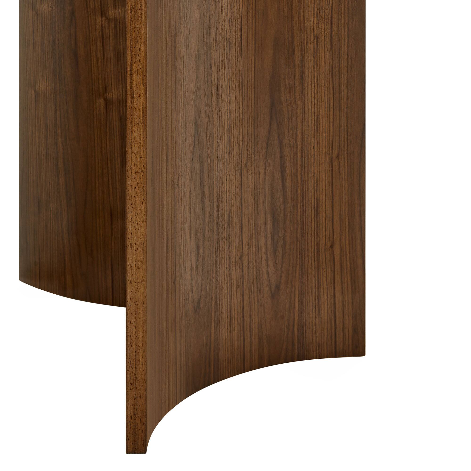 Alt View 5. Modway - Sloane 54 Inch Round Dining Table by Modway - Walnut.