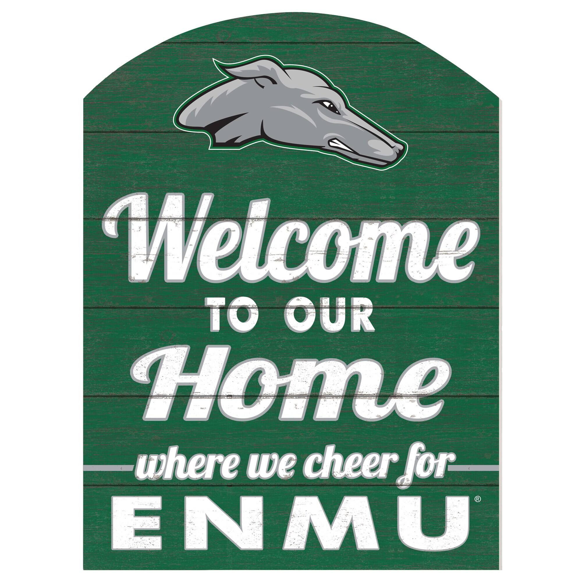 Eastern New Mexico Greyhounds 16" x 22" Indoor/Outdoor Marquee Sign