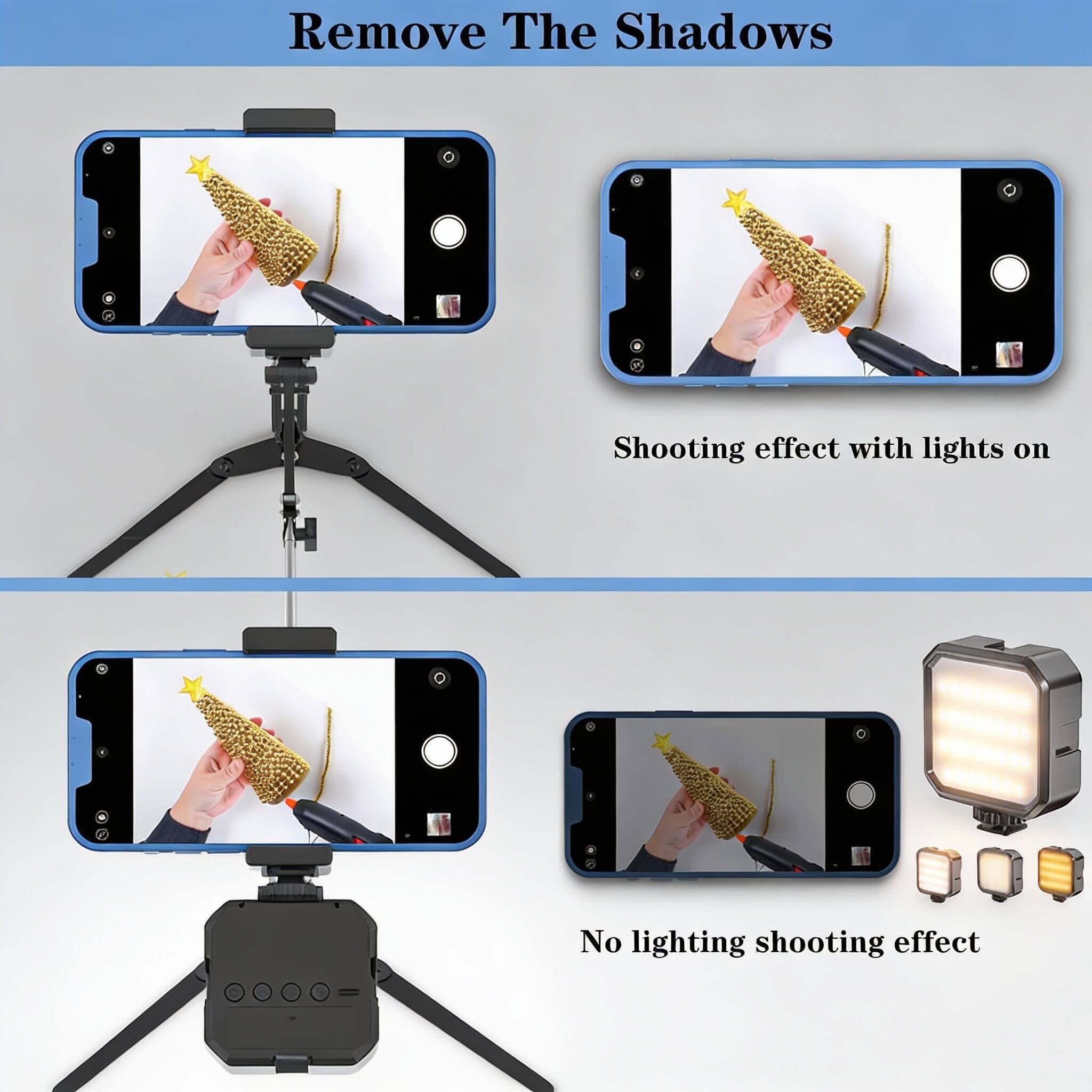Remove The Shadows

Shooting effect with lights on

No lighting shooting effect