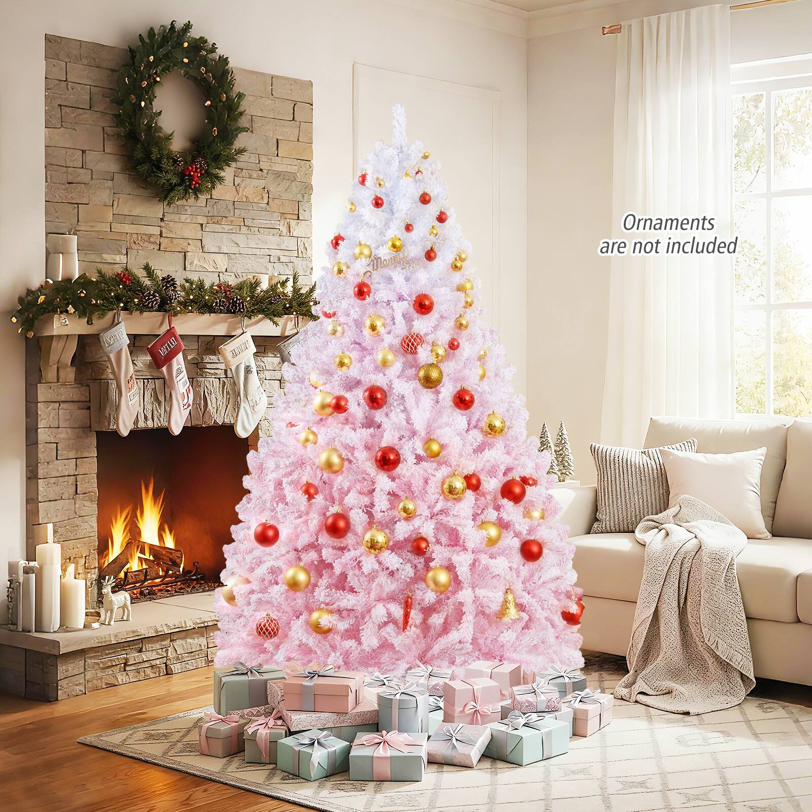 Ornaments are not included