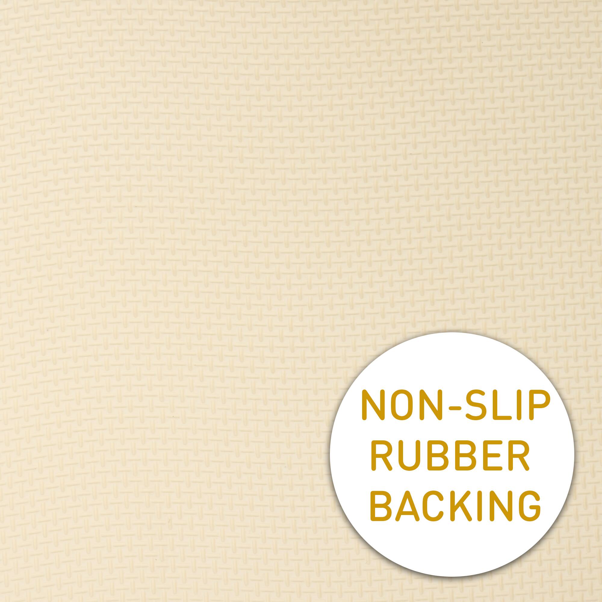 NON-SLIP RUBBER BACKING