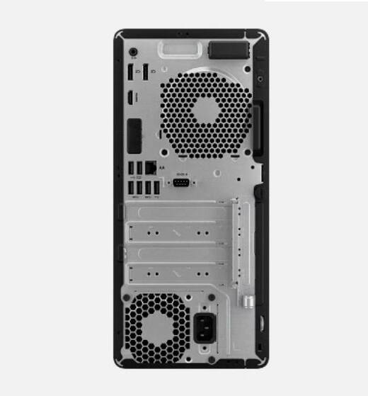 Angle. HP - HP Elite Tower 600G9 i5-12400 16GB 256GB SSD Windows 11 Pro - Black.