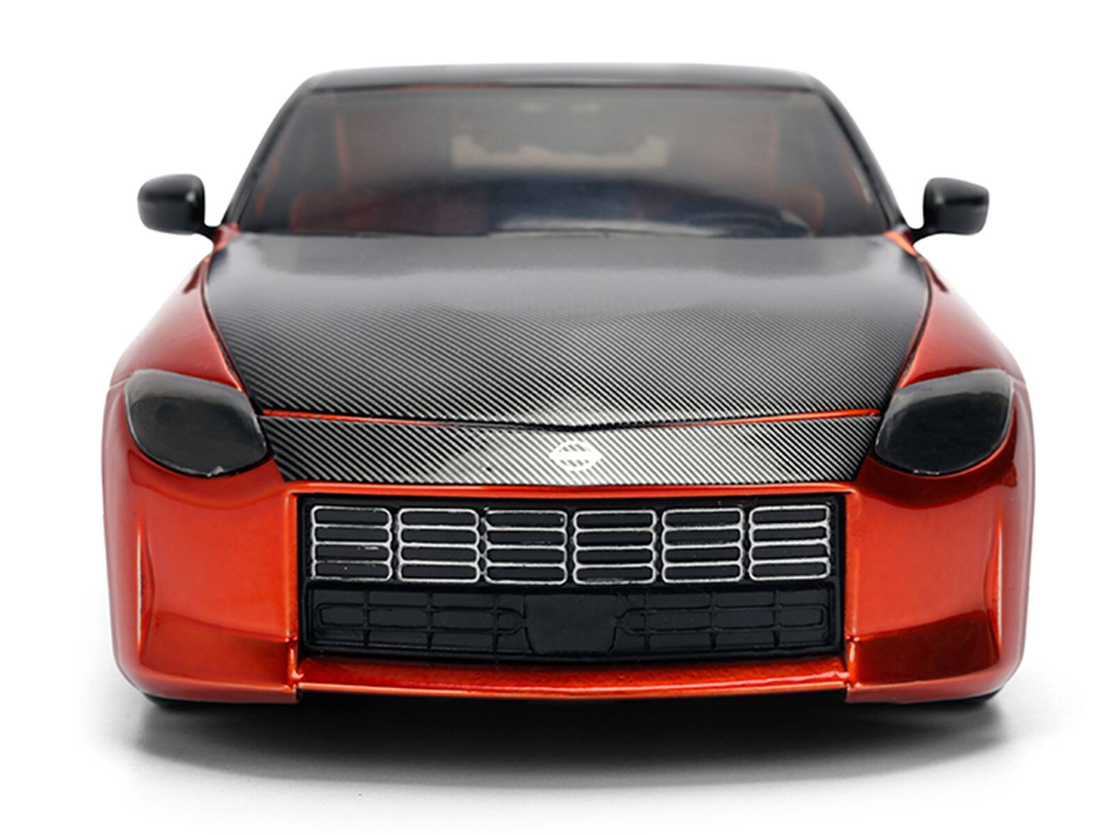 Alt View 5. Jada - 2023 Nissan Z Orange Metallic with Carbon Hood and Black Top "JDM Tuners" Series 1/24 Diecast Model Car by Jada - Multicolor.