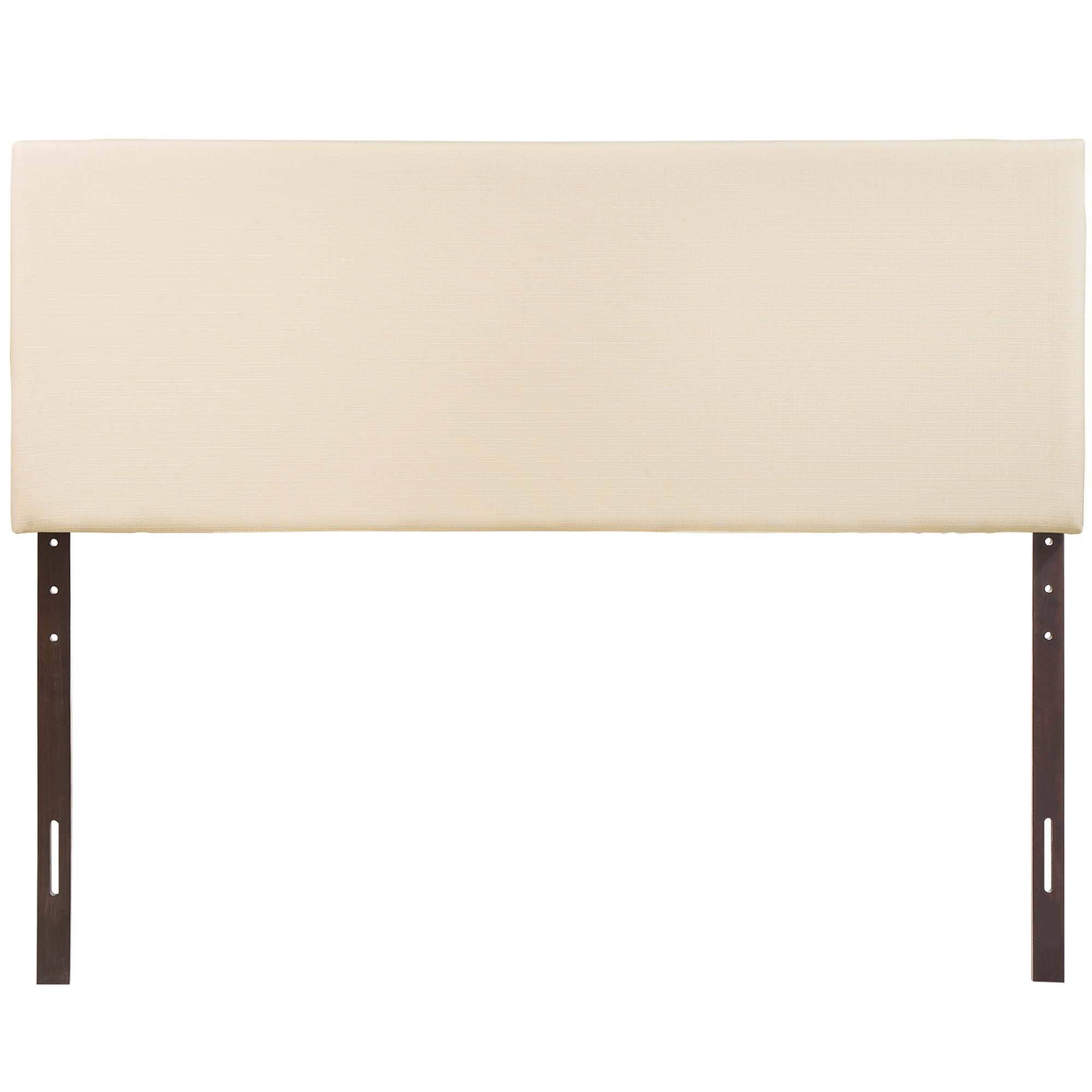 Alt View 1. Modway - Region Upholstered Fabric King Headboard by Modway - White.