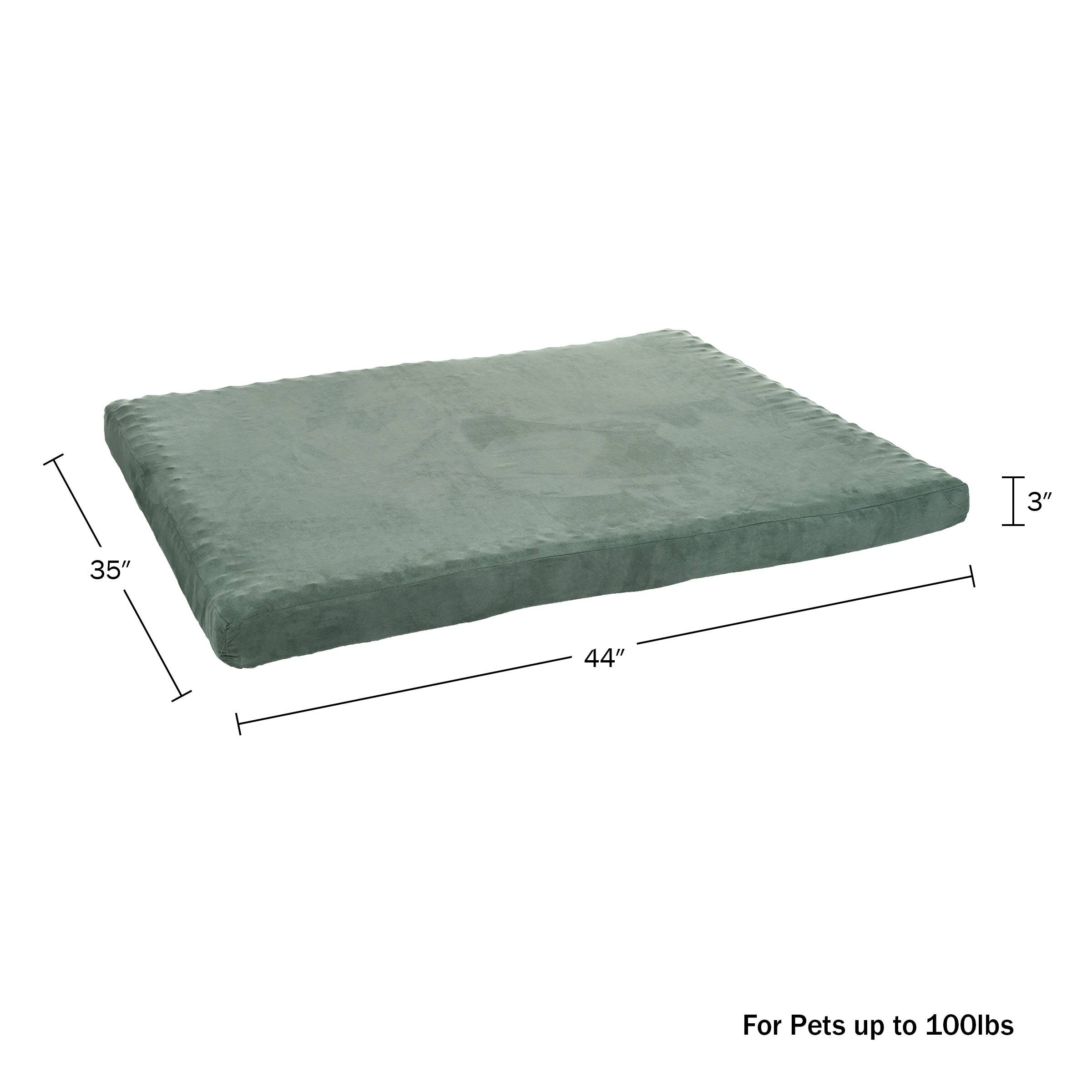 35" x 3" x 44" For Pets up to 100lbs