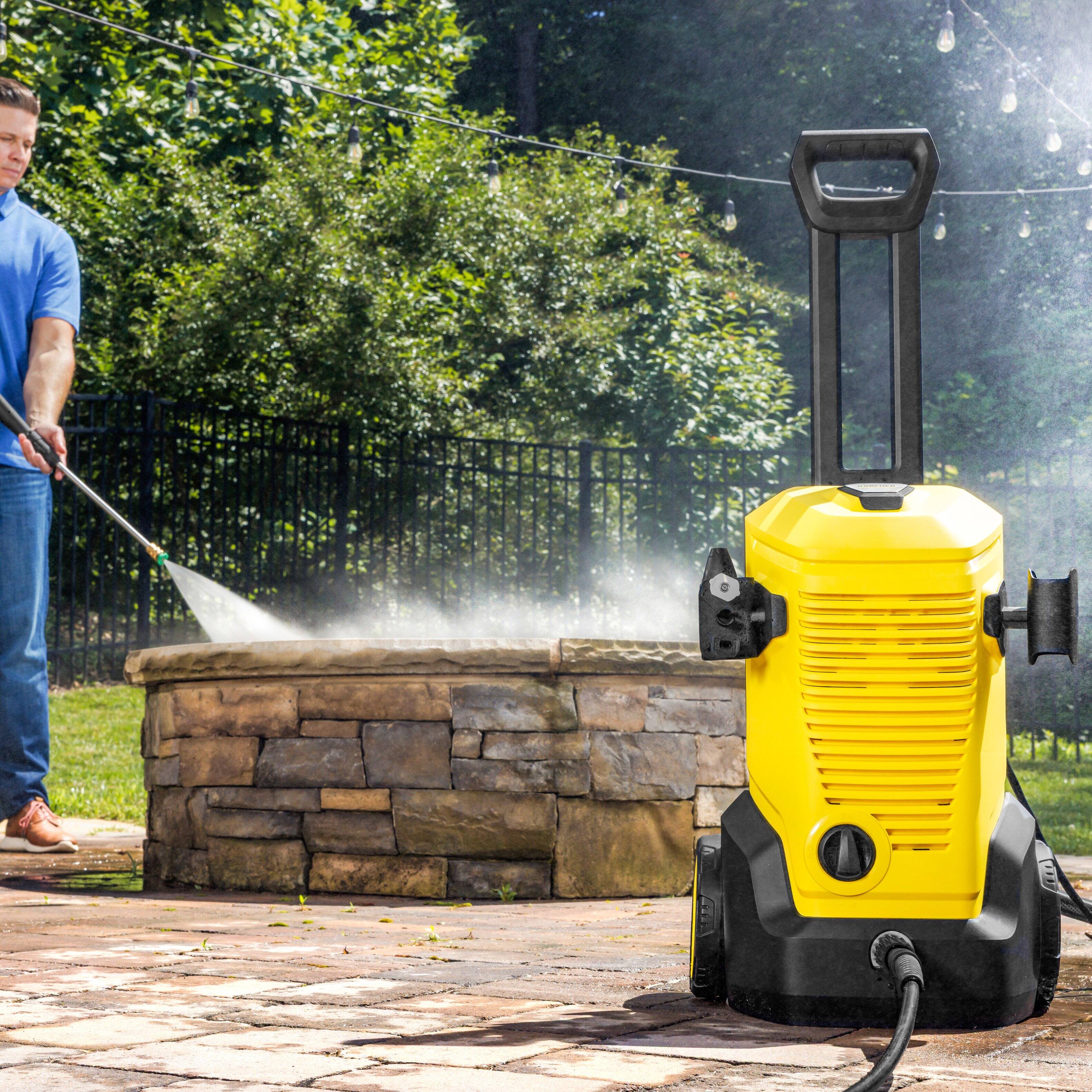 Alt View 2. Karcher - K 5 Foam Cannon 2000 PSI Electric Pressure Washer with Aluminum Pump, Turbo Nozzle and Foam Cannon for Vehicle Cleaning.