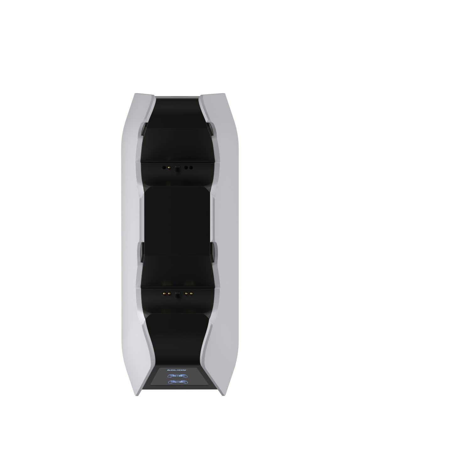 Left. Biogenik - Dual Charge Dock for PlayStation 5 DualSense & DualSense Edge.