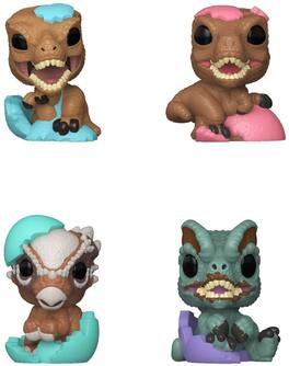 Funko - Bitty POP! Egg: Jurassic World (One Random Bitty Pop! Per Purchase) - COLLECTIBLES - Multicolor