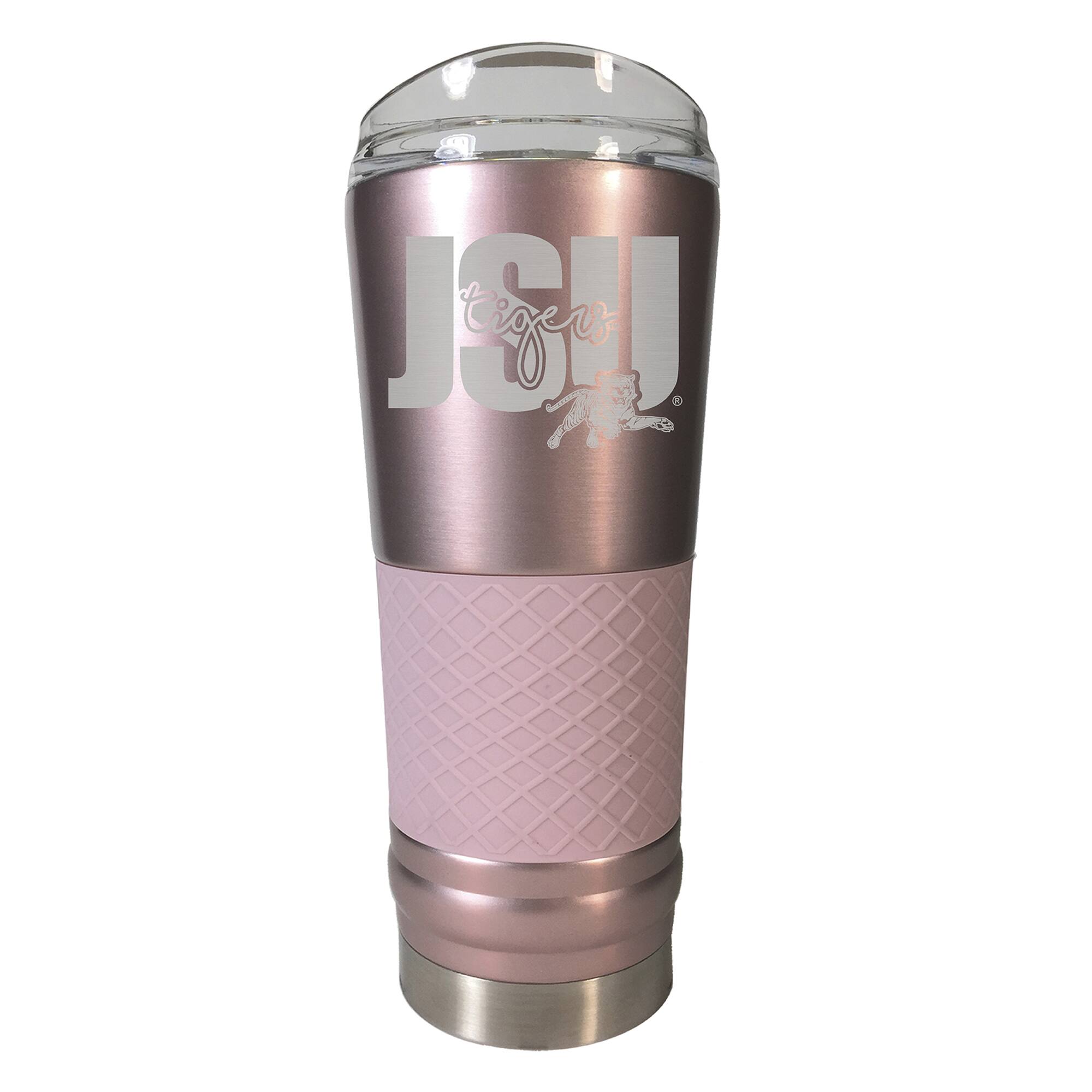 Great American Products - Rose Gold Jackson State Tigers 24oz. Wordmark Draft Tumbler - Multicolor