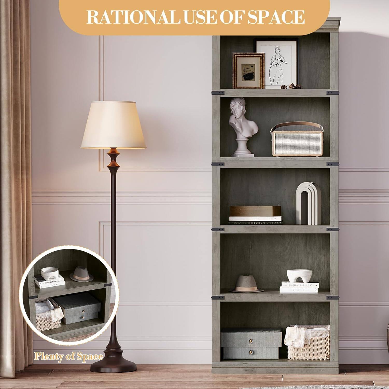 RATIONAL USE OF SPACE

Plenty of Space