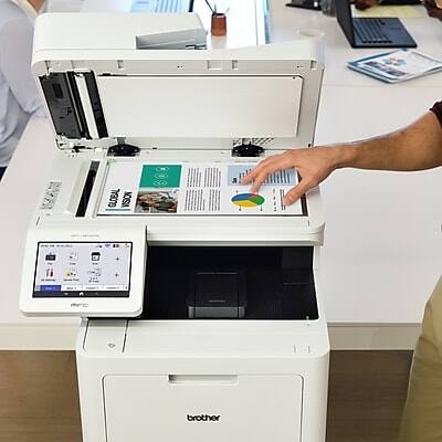 Brother MFC‐L9610CDN Enterprise Color Laser All‐in‐One Printer