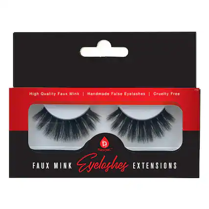 High Quality Faux Mink | Handmade False Eyelashes | Cruelty Free T P PURSONIC FAUX MINK Eyelashes EXTENSIONS