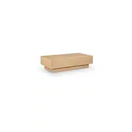 Meridian Furniture - Otto Natural Coffee Table - Brown