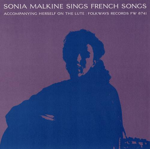 SONIA MALKINE SINGS FRENCH SONGS  
ACCOMPANYING HERSELF ON THE LUTE | FOLKWAYS RECORDS FW 8741
