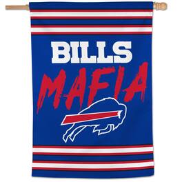 WinCraft - Buffalo Bills 28" x 40" Bills Mafia Single-Sided Vertical Banner - Multicolor
