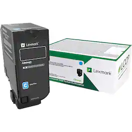 Lexmark - Unison Original Standard Yield Laser Toner Cartridge - 1 Each - 7000 Pages - Cyan
