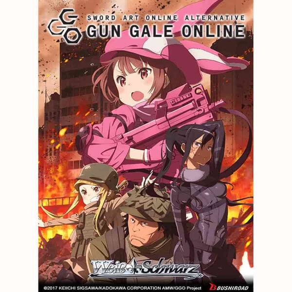 SWORD ART ONLINE ALTERNATIVE GUN GALE ONLINE  
DRBK  
Wei Schnarz  
2017  
KEIICHI SIGSAWA/KADOKAWA CORPORATION AMW/GGO Project  
BUSHIROAD