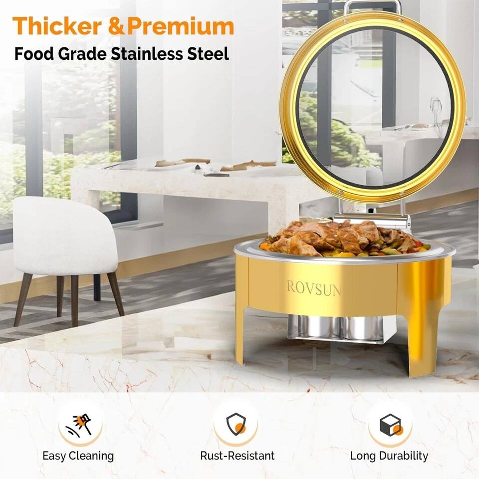 Thicker & Premium  
Food Grade Stainless Steel  

Easy Cleaning  
Rust-Resistant  
Long Durability