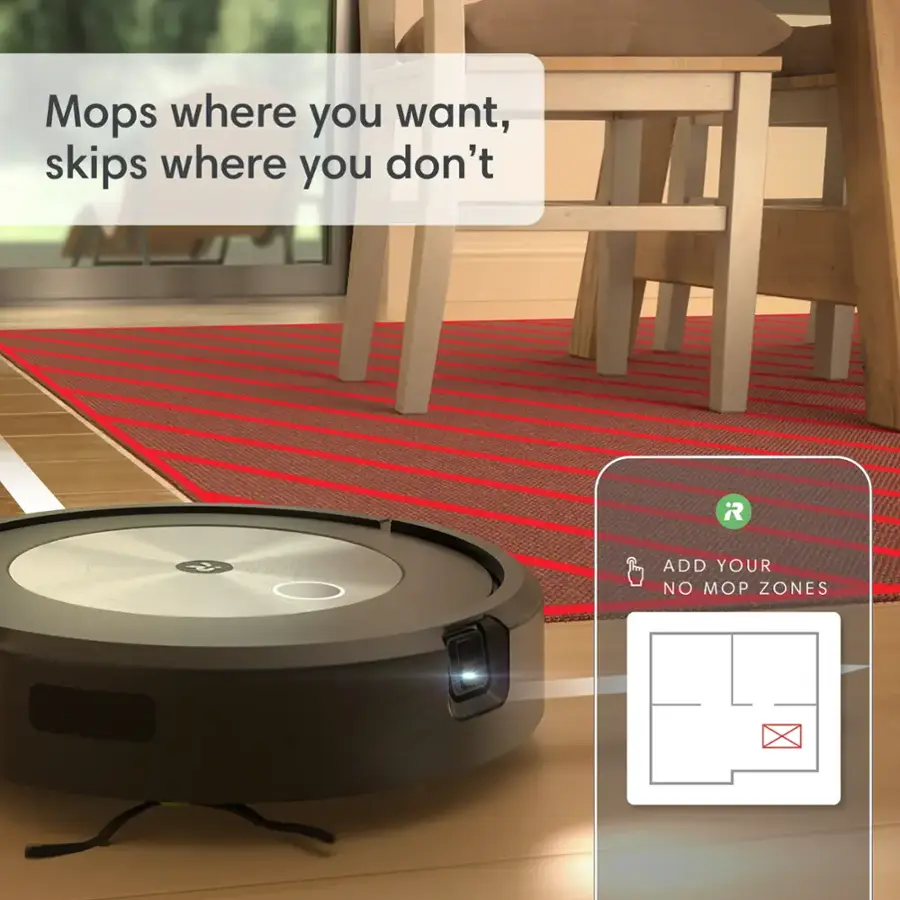 Mops where you want, skips where you don't. ADD YOUR NO MOP ZONES.