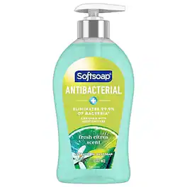 Softsoap - Citrus Series Antibacterial Hand Soap, Fresh Citrus, 11.25 oz - Green