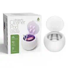 Ultrasonic Cleaner Pod
Effortless Cleaning for Jewelry, Dentures, Brush Heads & More
Deep-Cleaning
Adapter Included
UV Sterilization