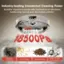 Industry-leading Unmatched Cleaning Power: 18,500Pa* HyperForce suction with DuoDivide brush effortlessly handles long hair and even the smallest particles. 18500Pa Long Hair and Pet Fur Food Crumbs Pet Food Pellets Coffee Grounds and Tea Leaves "Based on internal testing carried out by the manufacturer according to IEC 62885-220215.11 standards, using Max+ mode with a full battery.