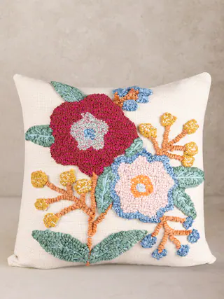 Front. GAURI KOHLI - Prague Pillow - Multicolored.