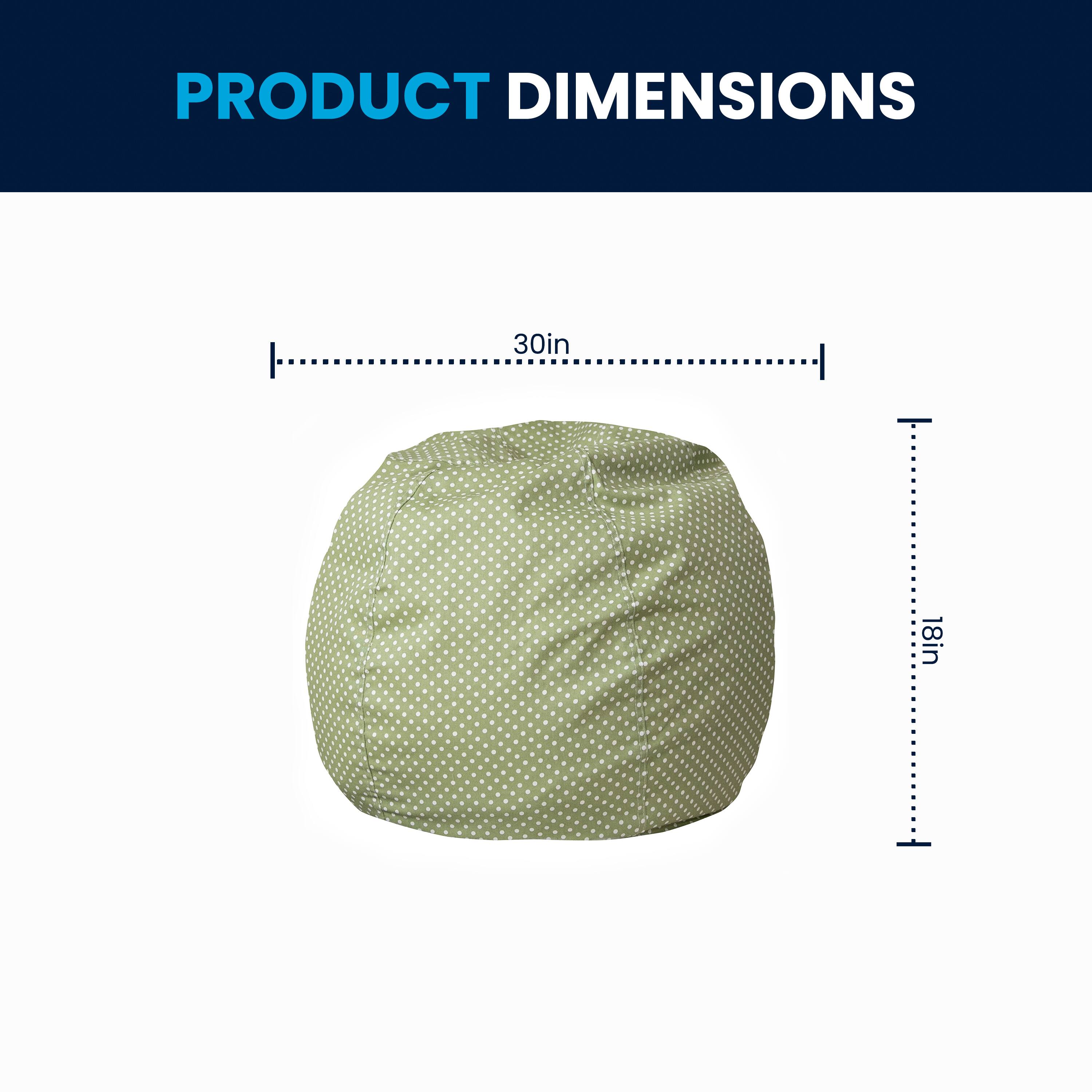PRODUCT DIMENSIONS  
30in x 18in