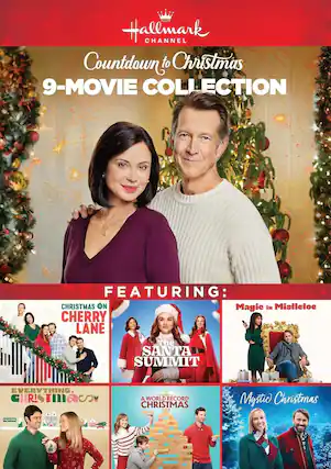 Front. Hallmark Channel Countdown to Christmas 9-Movie Collection - DVD.
