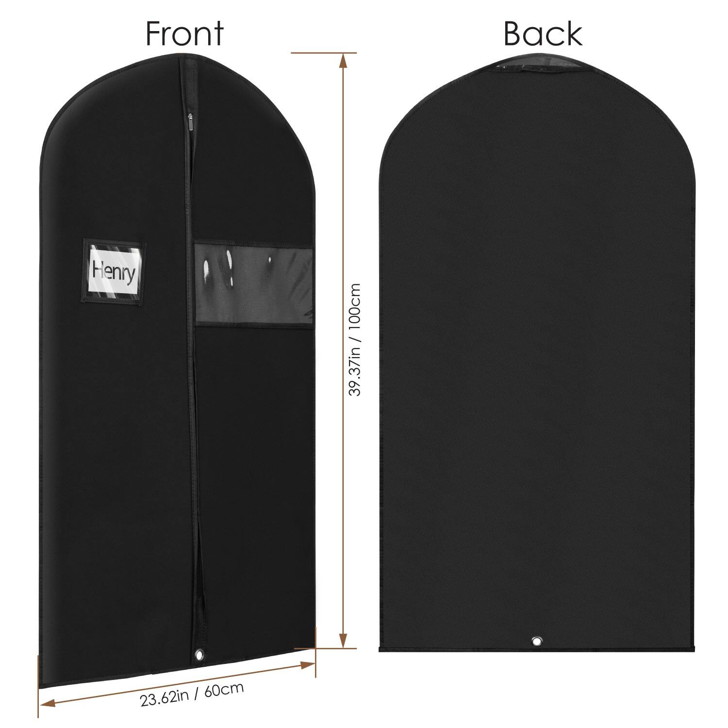 Front  
Back  
Henry  
39.33in / 100cm  
23.62in / 60cm