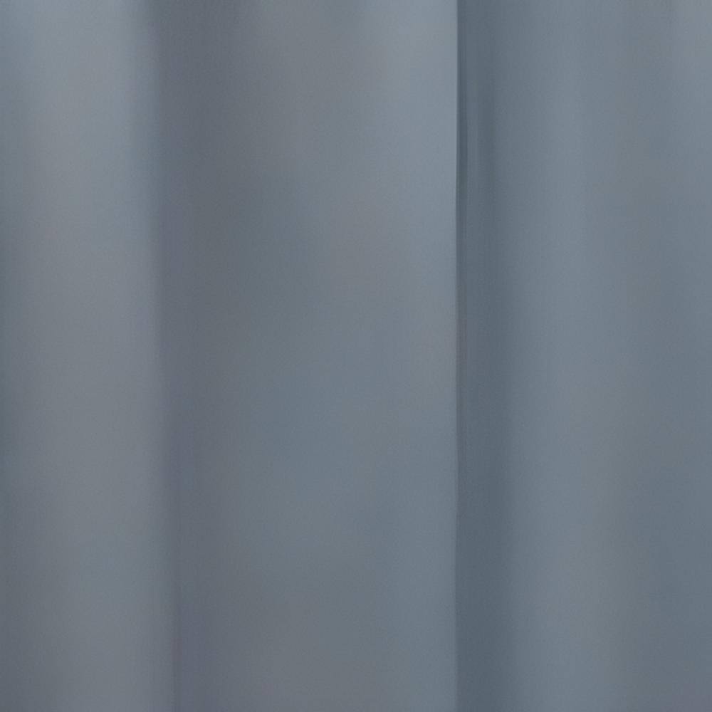 Left. Commonwealth Home Fashions - Commonwealth Thermalogic Weather Cotton Fabric Grommet Top Panel - 160x84" - Blue - Blue.