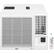 Alt View 5. LG - 1,420 Sq. Ft. 24,000 BTU Smart Window Air Conditioner with 12,000 BTU Heater - White.