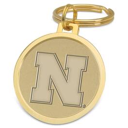 Jardine - Nebraska Huskers Splitwire Key Ring - Gold