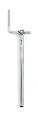 Gibraltar Hardware - Straight Post with 9.5mm L-Rod, 14-Inch Down Tube with 7/8" Diameter Post and Gear Tilter, Durable Drum Hardware