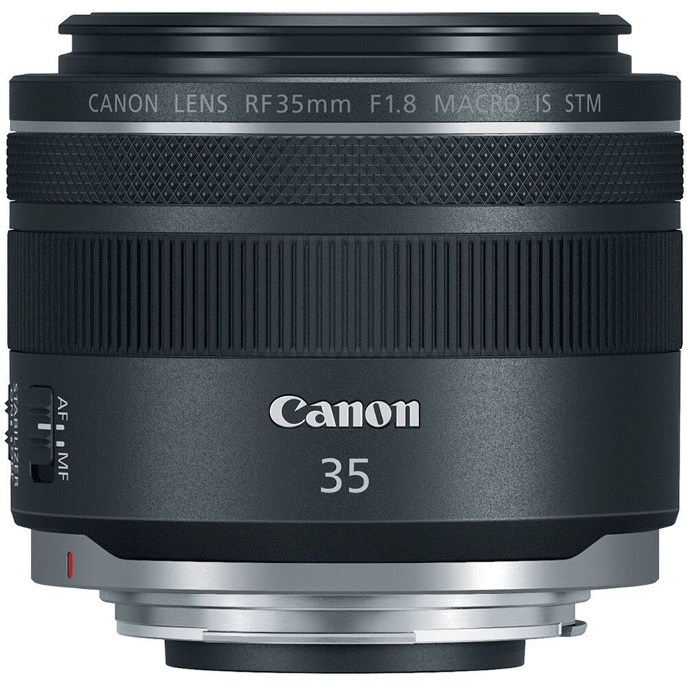 Canon EOS R50 Mirrorless Camera 18 45mm with RF 35mm f/1.8 IS