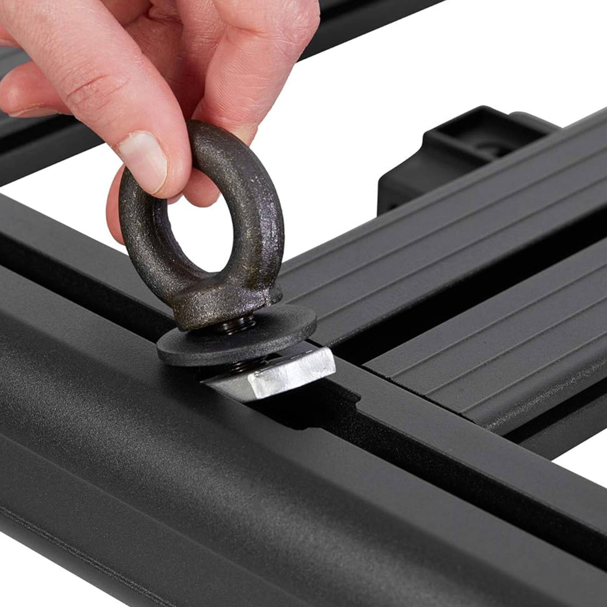 Alt View 8. Yakima - Yakima 55 by 49 Inch LockNLoad 3 Bar System Heavy Duty Roof Rack Platform, Black - Black.