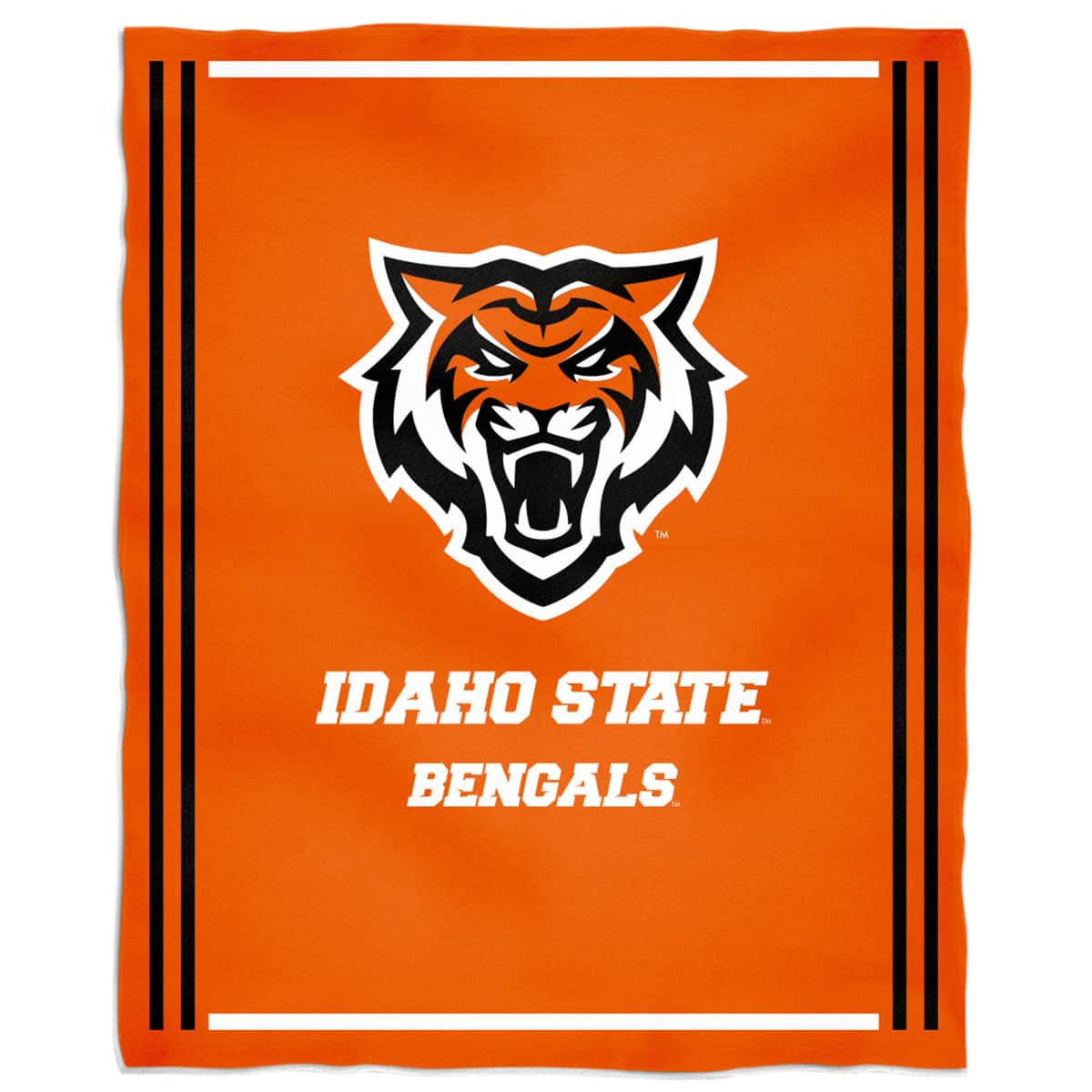 Vive La Fete - Idaho State Bengals 36'' x 48'' Children's Mascot Plush Blanket - Multicolor