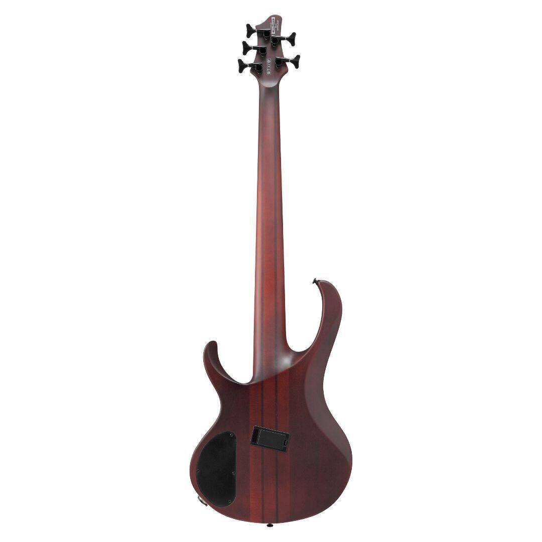 Back. Ibanez - Ibanez BTB705LM BTB 5-String Electric Bass Multiscale,Natural Browned Burst Flat.