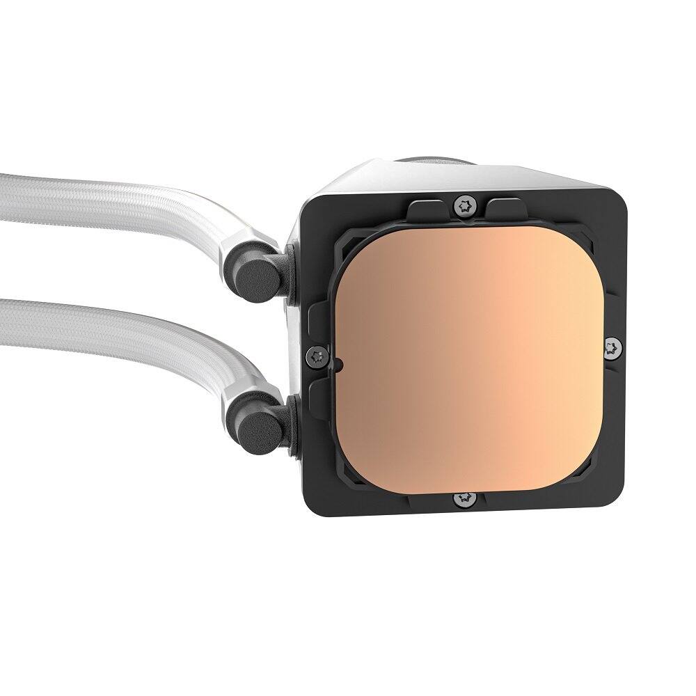 Alt View 4. Antec - Skeleton 360 ARGB White Liquid CPU Cooler 360mm Radiator 3x120mm PWM ARGB Fans Intel LGA 115X/1200/1700/20XX AMD AM4/AM5 - White.