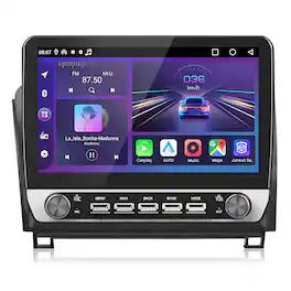 Junsun - For Toyota Tundra 2007-2013 10.1" Car Stereo Radio GPS Navi carplay 2+64GB Android 15 WIFI RDS SWC FM Blutooth - Black