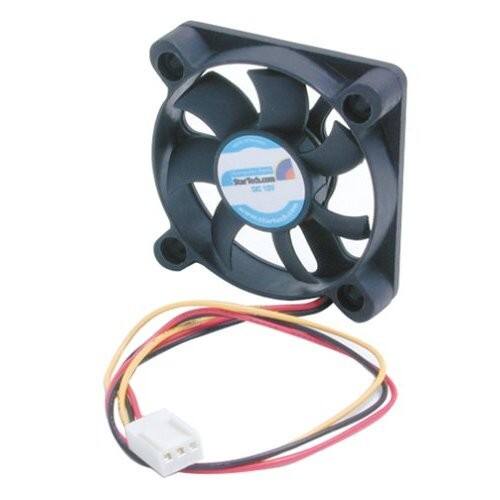 Angle. StarTech.com - StarTech.com FAN5X1TX3 50mm Replacement Computer Case Fan TX3/LP4 Connector - Black.