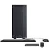 Front. ASUS - ASUS V500 Mini Tower Desktop,Intel Core i7-13620H,16GB DDR5,512GB SSD+1TB Dock Set, Keyboard & Mouse,Wi-Fi 6,Win 11,Gray - Gray.