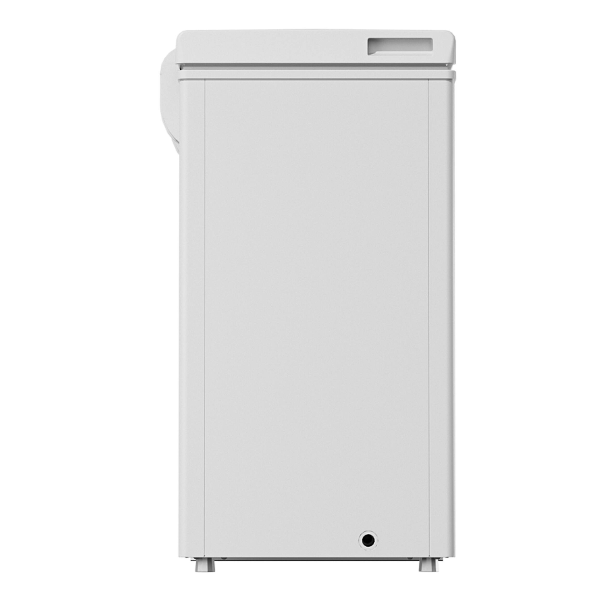 Left. WANAI - Mini Chest Freezer 3.5 cu.ft Deep Freezer - WHITE.