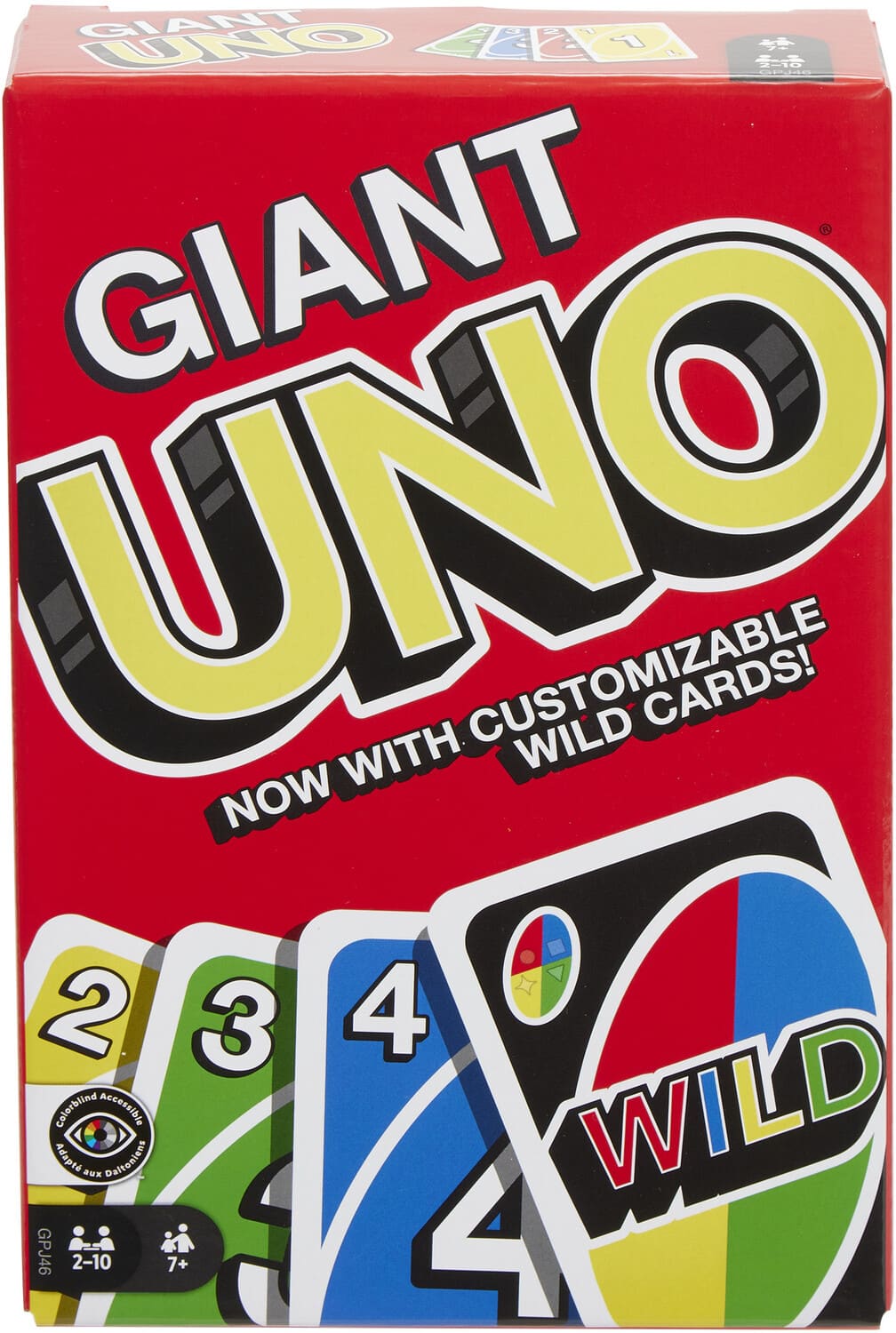Mattel - Games - UNO: Classic Giant - GAMES (MISC) - Multicolor
