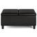Alt View 12. Simpli Home - Ellis Coffee Table Storage Ottoman - Distressed Black.