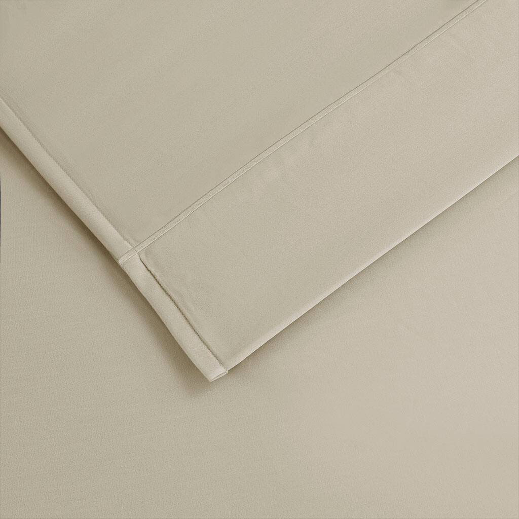 Alt View 5. Gracie Mills - Gracie Mills Noelia 600 Thread Count Cotton Sheet Set - Sand.