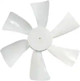 HQRP - 6" Fan Blade CCW 1/8" D-Bore Replacement for 12V RV Roof Vents/Range Hoods - White